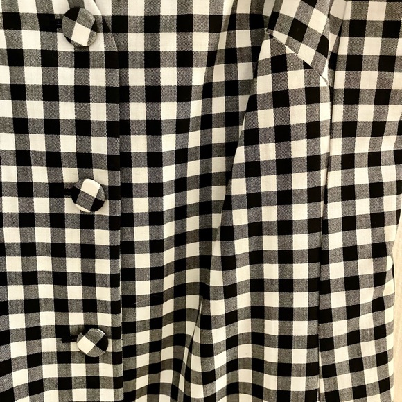 NWT Madewell V-Neck Mini Vest Dress in Gingham - Picture 5 of 7